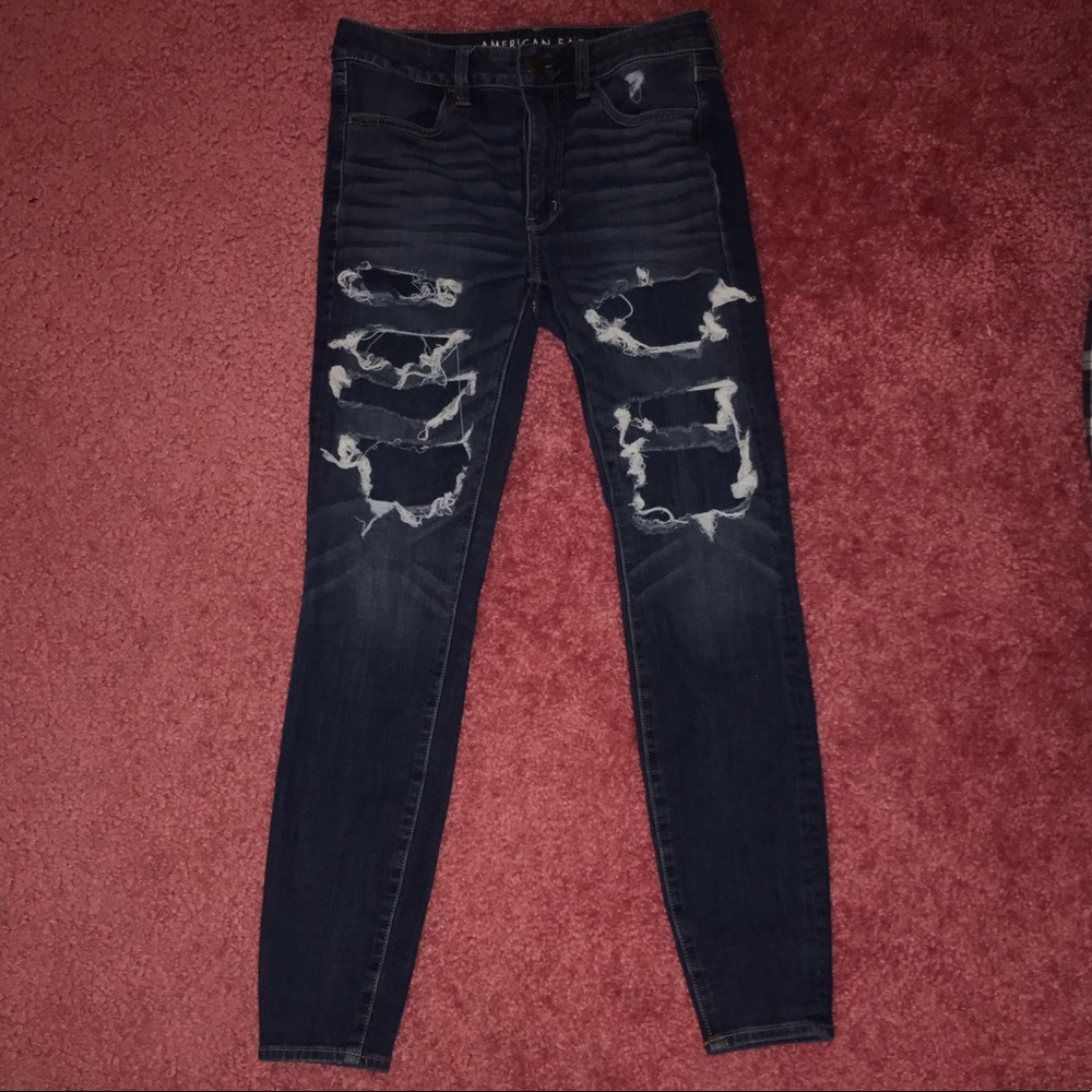 American Eagle High Rise Jeggings Size 6 Regular